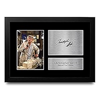 HWC Trading A4 Christopher Lloyd Back to the Future Doc Brown